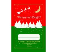 Christmas Notebook. Great for writing, planning, doodling during the Holidays. Size 6 x 9 in, 200 Pages, College Ruled: Spend the Holiday with this Festive "Holly Jolly Christmas Notebook"