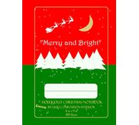 Christmas Notebook. Great for writing, planning, doodling during the Holidays. Size 8,5 x 11 in, 200 Pages. Green Grid Composition interior: Spend the ... this Festive "Holly Jolly Christmas Notebook"