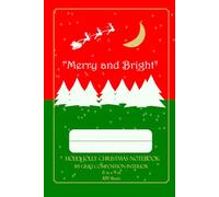 Christmas Notebook. Great for writing, planning, graphing during the Holidays. Size 6 x 9 in, 200 Pages, B5 Grid Composition interior: Spend the ... this Festive "Holly Jolly Christmas Notebook"