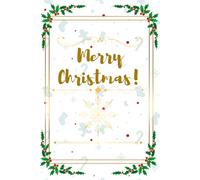 Christmas Notebook: The Magic of Christmas in Every Card-Inside you’ll find blank pages, ready to capture the magical moments of this winter.