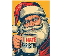 Christmas notebook with a twist of humor.