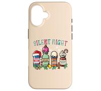 Christmas Nurse Silent Night Propofol Xmas Scrub Top Mujer Carcasa para iPhone 16