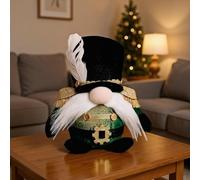 Christmas Nutcracker Gnomes - Light Up GNOME, LED Christmas Soldier Figurine | Luminous Standing Doll for Home, Dorm, Office, or Apartment Decor, Ideal for Window Display, Holiday Decoration, Gift