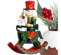 Christmas Nutcracker Ornament - Madera 9,5 x 24,5 x 30 cm 3,74 x 9,65 x 11,81 in