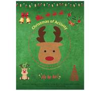 Christmas of Activity: Fun Holiday Activity Book for Toddlers (Ages 2-4): 30 Fun and Teaching Activities: Coloring, Tracing, Dot to Dot, Mazes & ... Christmas items, Games for Early Learning.