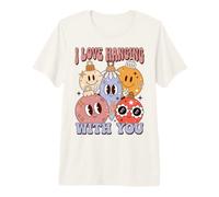 Christmas Ornament Friendship I Love Hanging with You Camiseta Premium