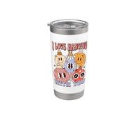 Christmas Ornament Friendship I Love Hanging With You Vaso térmico de acero inoxidable de doble pared