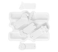 Christmas Ornament Resin Molds, Home Decor Ceement Moulds, 6-Cavity Silicone Casting Tools For Ceement Plaster Party Planners Art Teachers Holiday Enthusiasts Creative Hobbyists Home Crafting