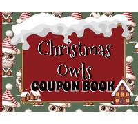 Christmas Owls Coupon Book: 24 Fillable Merry Christmas Coupons Book. Booklet of Gift Certificate Vouchers to Personalize