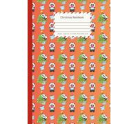 Christmas Panda Notebook: Cute Holiday College Ruled Notebook - 6 x 9 Inches - 120 Pages - Festive Writing Journal for Kids and Students