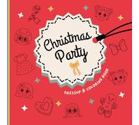 Christmas Party: Dressup and Coloring Book with Paper Dolls