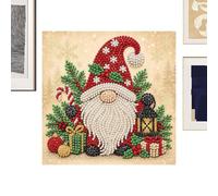 Christmas Pearl Art Kit | DIY Holiday Wall Paintings Decoration | Rhineston