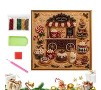 Christmas Pearl Art Kits for Adults - DIY 3D Handmade Christmas Wall