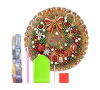 Christmas Pearl Ornaments, Acrylic Christmas Tree Decor, Rhinestone Art Set