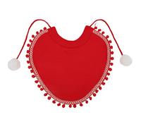 Christmas Pet Cloak for Dogs and Cats | Soft Cotton Cape with Neck Tie for Holiday Photos/Parties/Daily Use | Simple Costume Prop for Autumn Festival & New Year (S)