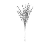 Christmas Picks For Tree, Glitter Berry Stem, Artificial Berry Ornaments, 15.75in Fake Berry Stems, Home Decor For Christmas, Holiday Wreath Crafts, Christmas Tree Decorations, Sparkling Berry Picks,