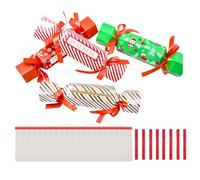 Christmas Piggy Bank | 4 Pieces Candy Shaped Removable Dispenser, Party Favor Boxes For Money - For Birthdays, Proposals, Kids, Teens, Friends, Family, Women, Men