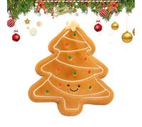 Christmas Pillows - Decorative Cushion Covers for Holiday Living Room | Soft Linen Blend with Hidden Zipper, Festive Throw Pillowcases for Sofa, Bed, and Home Seasonal Decoration 13.78x12.6x3.94 in