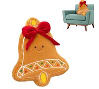 Christmas Pillows For Couch - Home Decoration Plush Cushion - Plush Snowflake Couch Pillows | Fo and 3D Embossed Patterns, These Christmas Pillowsr Chair Dorm Apartment Den Room Yoga Holiday