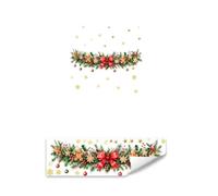 Christmas Pine Branch Window Sticker PVC para static Cling Christmas(StyleB)