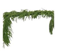 Christmas Pine Garland - Artificial Needle Mantle Wreath, Holiday Fireplace Accent Adding Seasonal Charm to Living Rooms Entryways Bedrooms Porches, Versatile Decorative Centerpiece for Indoor Outdoor