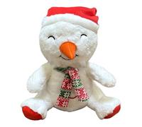 Christmas Plush Doll, Santa and Reindeer Snowman Toy, Soft Stuffed Animal, Musical Light-Up Decoration, Holiday Pillow, Cute Plush Ornament | for Bedrooms Sofas Christmas Gatherings Holiday Home