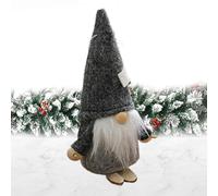 Christmas Plush Gnome - Scandinavian Tomte Stuffed Rudolph Faceless Doll, Soft Tiered Tray Holiday Decoration For Xmas Tree And Home Styling Display | Ideal For Bedroom Office Party Seasonal Gift