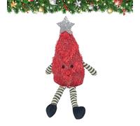 Christmas Plush Toys, Cartoon Tree Girl Doll, 12.6x3.54in Soft Festive Figurine, Huggable Plush Fabric, Lightweight Portable Design for Kids, Indoor Playtime, Desk, Home, Shelf, Travel Decoration