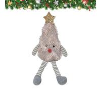 Christmas Plush Toys, Cartoon Tree Girl Plush Toy, 12.6x3.54 Inches Soft Figures with Adorable Outfit, Gentle Texture for Decoration Indoor Playtime Kids Desk Home Shelf Festive Display Holiday Cheer