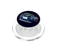 Christmas Police Patrol Car Kids Adult Police Officer Cop PopSockets PopGrip para MagSafe
