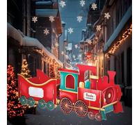 Christmas Presents Trains, Christmas Train Gift Box, Reusable Santa Express Train Gift Box, Perfect for Hiding Toys, Candy, Cookies (B)