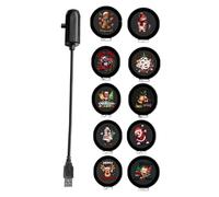 Christmas Projector Lights - 360° Rotatable LED Projector | Holiday Projection Light | Xmaas Moving Light Landscape | For Homeowner Front Yard House Roof Garage Door Study Meeting Room School