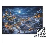 Christmas Puzzle - 1000 Piece Christmas Theme Reto Mental Relajante & Decoración Hogar Premium (Pasatiempo Gratificante, 12+ Años)