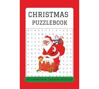 Christmas Puzzle Book: Fun & Festive Holiday Word Searches, Crosswords & Sudoku Challenges |120 pages 9 x 6 | 60 Puzzles for Relaxation, Brain Games & Holiday Entertainment