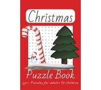 Christmas Puzzle Book: Puzzles for Christmas Time | Word Searches, Sudoku, Crosswords | 6x9 Inches, 120 Pages | 50+ Puzzles | Solutions Included