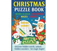 Christmas Puzzle Book: Word Search with Easy-to-Read Print about Christmas , Festivities, Presents and more. | 6 x 9 inches | 160 pages | 70+ puzzles ... and Leisure Times. (Word Search Books)
