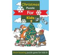 Christmas Puzzle For Kids: Puzzle Book with Mazes, wordsearch, crosswords Games and More | Holiday Activities for Kids 6 and Up