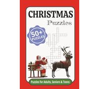 Christmas Puzzles: Crossword, Wordsearch and Sudoku Puzzles with Easy to Read Print about Christmas, New Year and More | 6×9 inches, 120 pages | 50+ ... … Gift for Vacations, Holidays and Relaxation