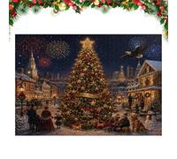 Christmas Puzzles Vintage 1000 Pieces 250th Christmas Tree Party Favors