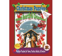 Christmas Puzzles Word Search & Crossword: Word Search and Crossword with Easy to Ready Print about Christmas, Festive, Holiday and More | 8.5x11 ... Christmas, Vacations and Free time