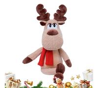 Christmas Reindeers - 50cm Plush Toy Doll, Holiday Deer Stuffed Animal | Soft Fleece Reindeer Decoration, Christmas Plush Prop for Indoor Home Living Room Sofa Floor Kids Friends Family Gathering