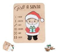 Christmas Roll-a-Reindeer Puzzle Game, Family Entertainment Reindeer Dice Rolling Game, Interactive Puzzle Gifts Idea (02)