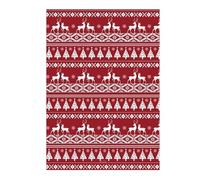 Christmas Rugs,Ethnic Style Carpet,Smooth And Silky, Without Shedding Hair, With Good Support,Increase Holiday Atmosphere, For Hallway, Living Room, Kitchen, LJJY-KK, a, 160 * 230