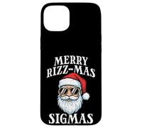 Christmas Santa Merry Rizzmas Sigmas Xmas Meme Hombres Mujeres Niños Carcasa para iPhone 15 Plus