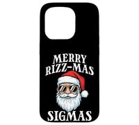 Christmas Santa Merry Rizzmas Sigmas Xmas Meme Hombres Mujeres Niños Carcasa para iPhone 15 Pro