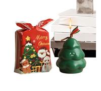 Christmas Scented Candles Decor, Natural Wax Aromatherapy for Holiday Decoration, Elegant Centerpiece for Creating a Warm and Joyful Ambiance at Home During the Festive Season