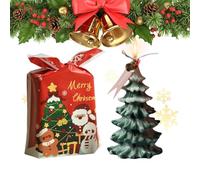 Christmas Scented Candles Decor, Natural Wax Aromatherapy for Holiday Decoration, Elegant Centerpiece for Creating a Warm and Joyful Ambiance at Home During the Festive Season
