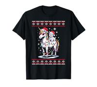 Christmas Scottish Terrier Unicorn Sunglasses Scottie Camiseta