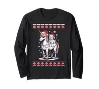 Christmas Scottish Terrier Unicorn Sunglasses Scottie Manga Larga