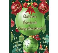 Christmas Scrapbook Design Assortment: A Colorful Collection of Design Papers for your Scrapbooking Crafting and Fun
